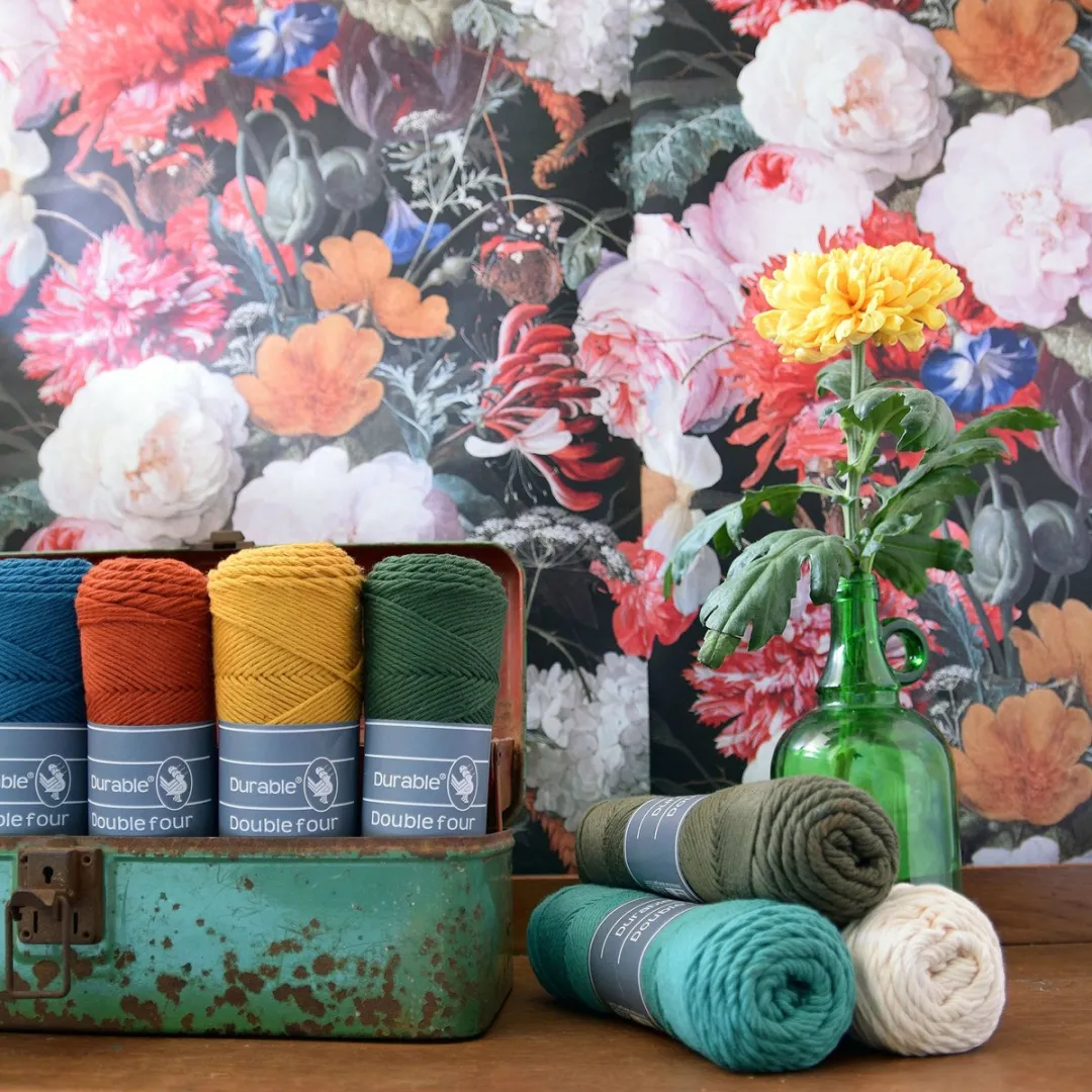 Durable Double Four Katoengaren Light Pink