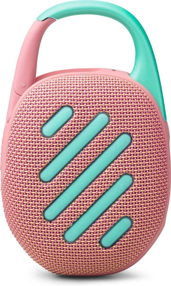 JBL Clip 5 Draadloze Bluetooth Speaker - 7W - 12 uur - IP67 - Roze - afbeelding 6 van 6