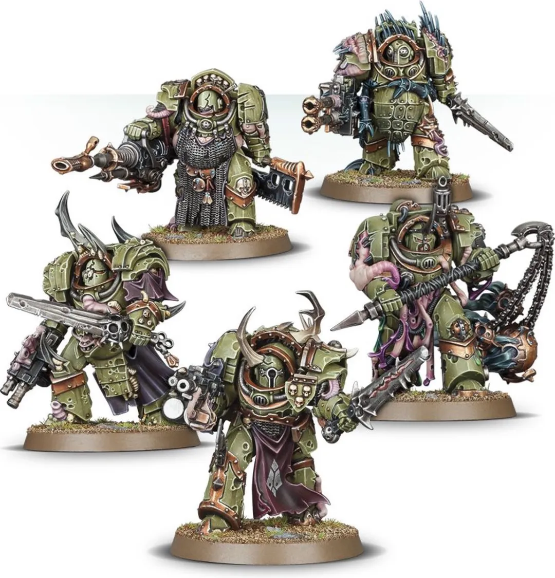 Games Workshop Warhammer 40.000 Death Guard Blightlord Terminators 43-51