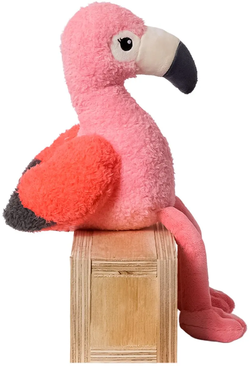 PIA Soft Toys Famke Flamingo Pluche Knuffel 22cm - Roze
