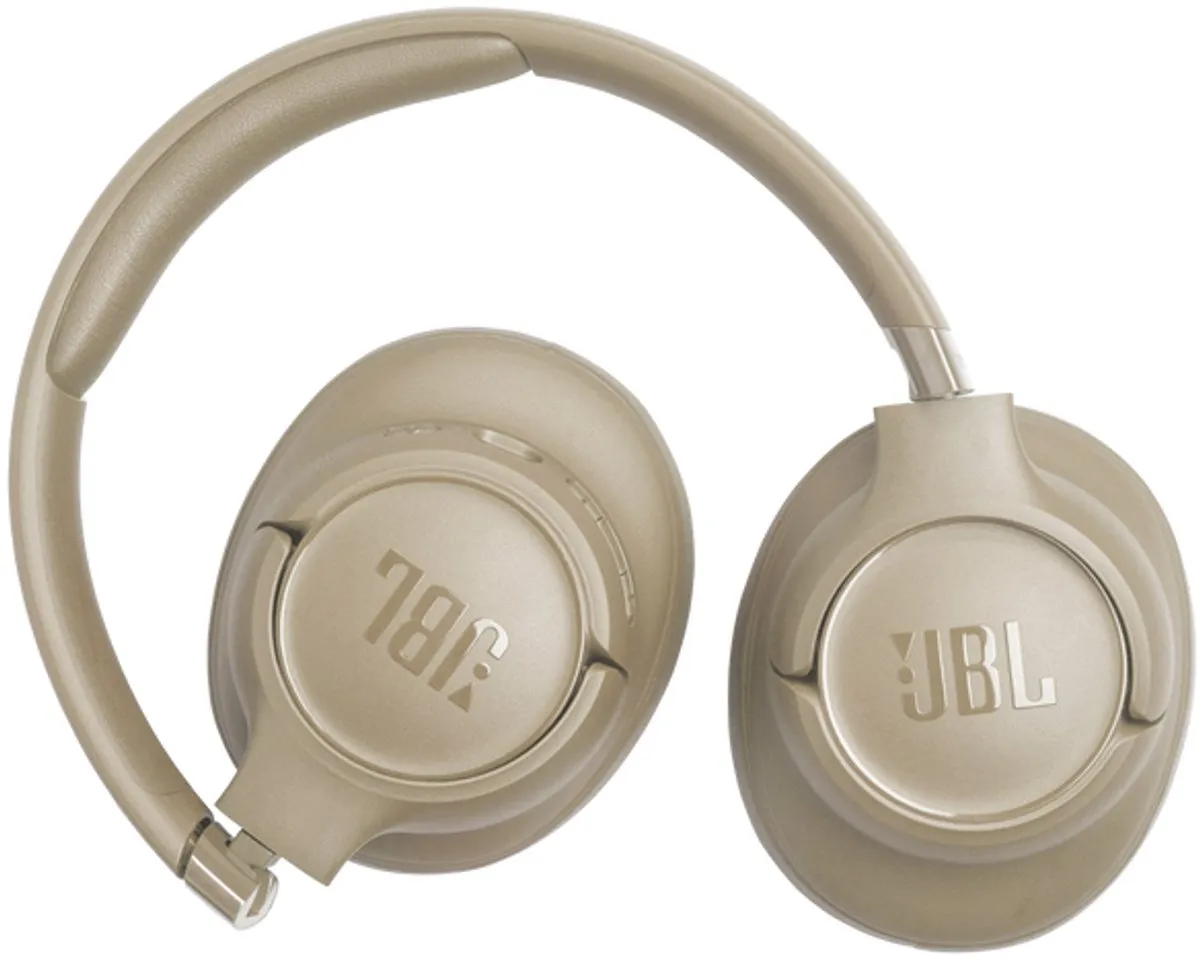 JBL Tune 730BT Draadloze Over-Ear Koptelefoon - 76 uur - Beige - afbeelding 6 van 6