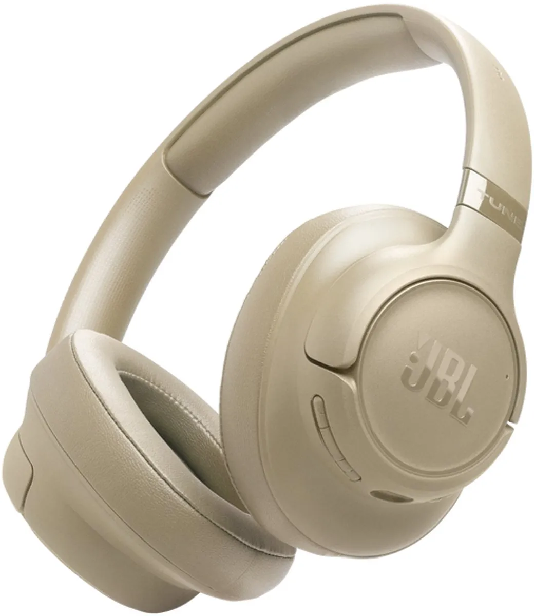 JBL Tune 730BT Draadloze Over-Ear Koptelefoon - 76 uur - Beige