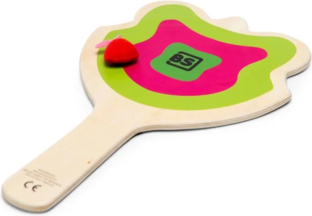 BS Toys Gecko Racket Coordinatiespel 29cm - 9-delig - Groen