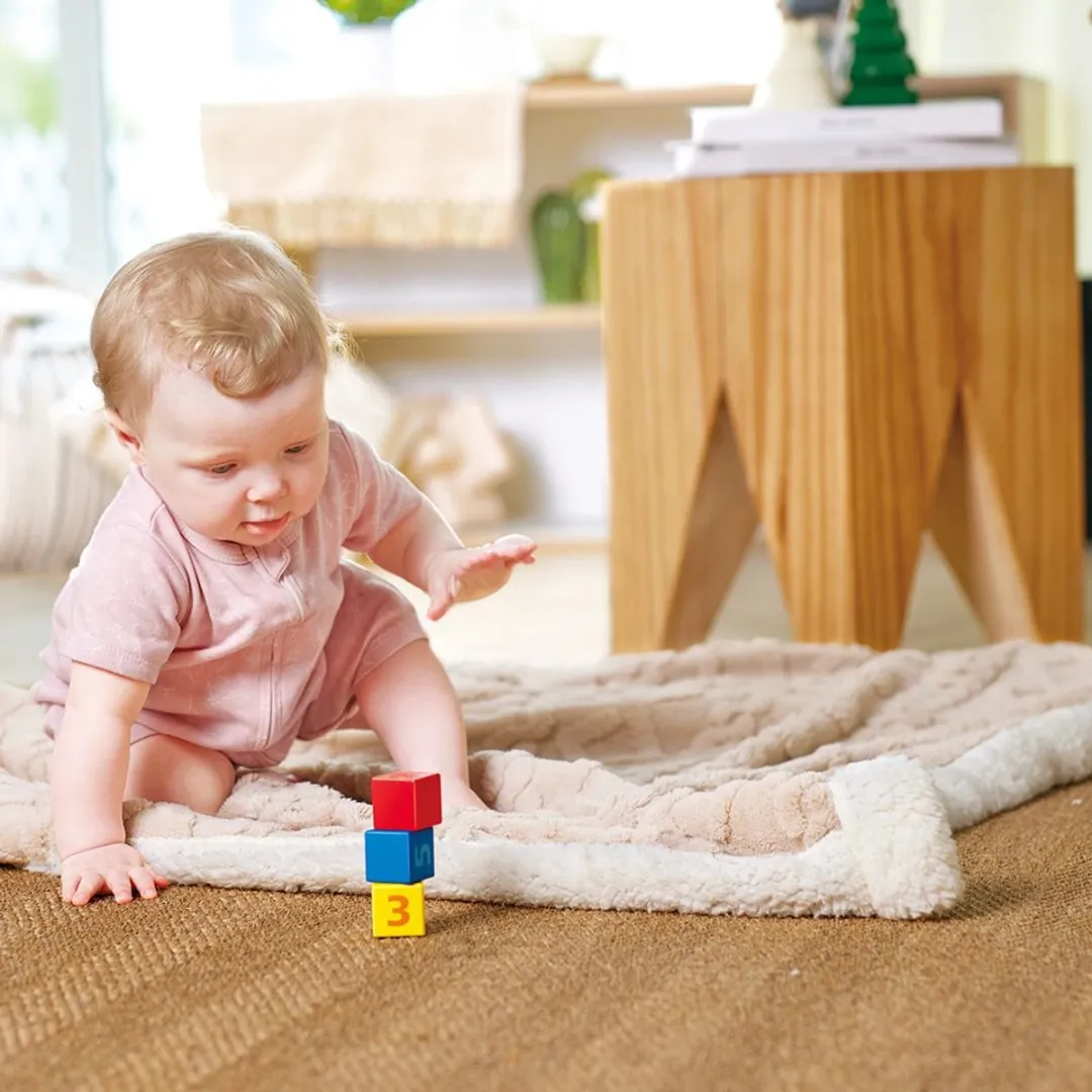 Hape Grow-with-Me Blocks Houten Bouwspeelgoed - 2 Stuks - Multicolor