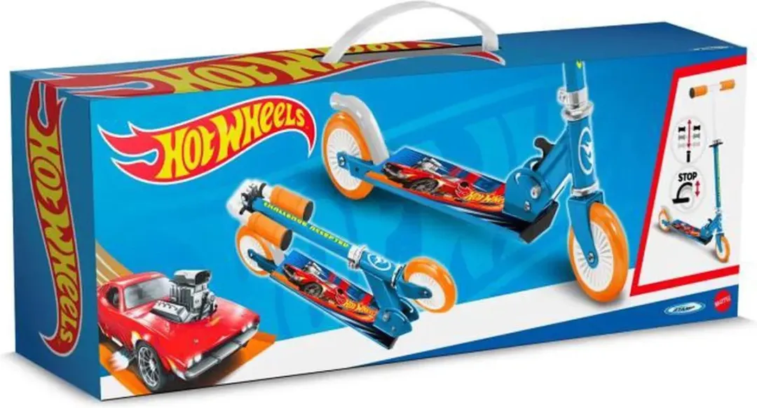 Hot Wheels Step Inklapbaar - Blauw