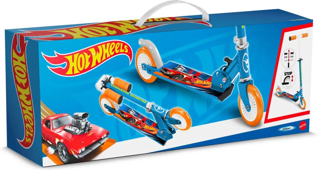 Hot Wheels Step Inklapbaar - Blauw