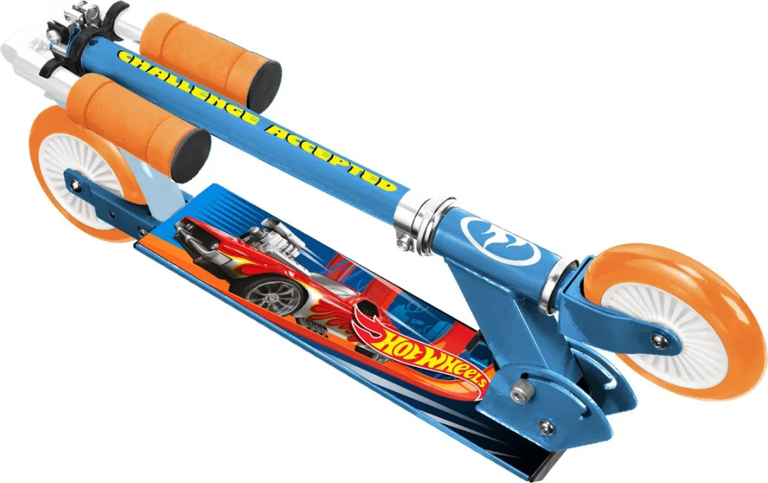 Hot Wheels Step Inklapbaar - Blauw
