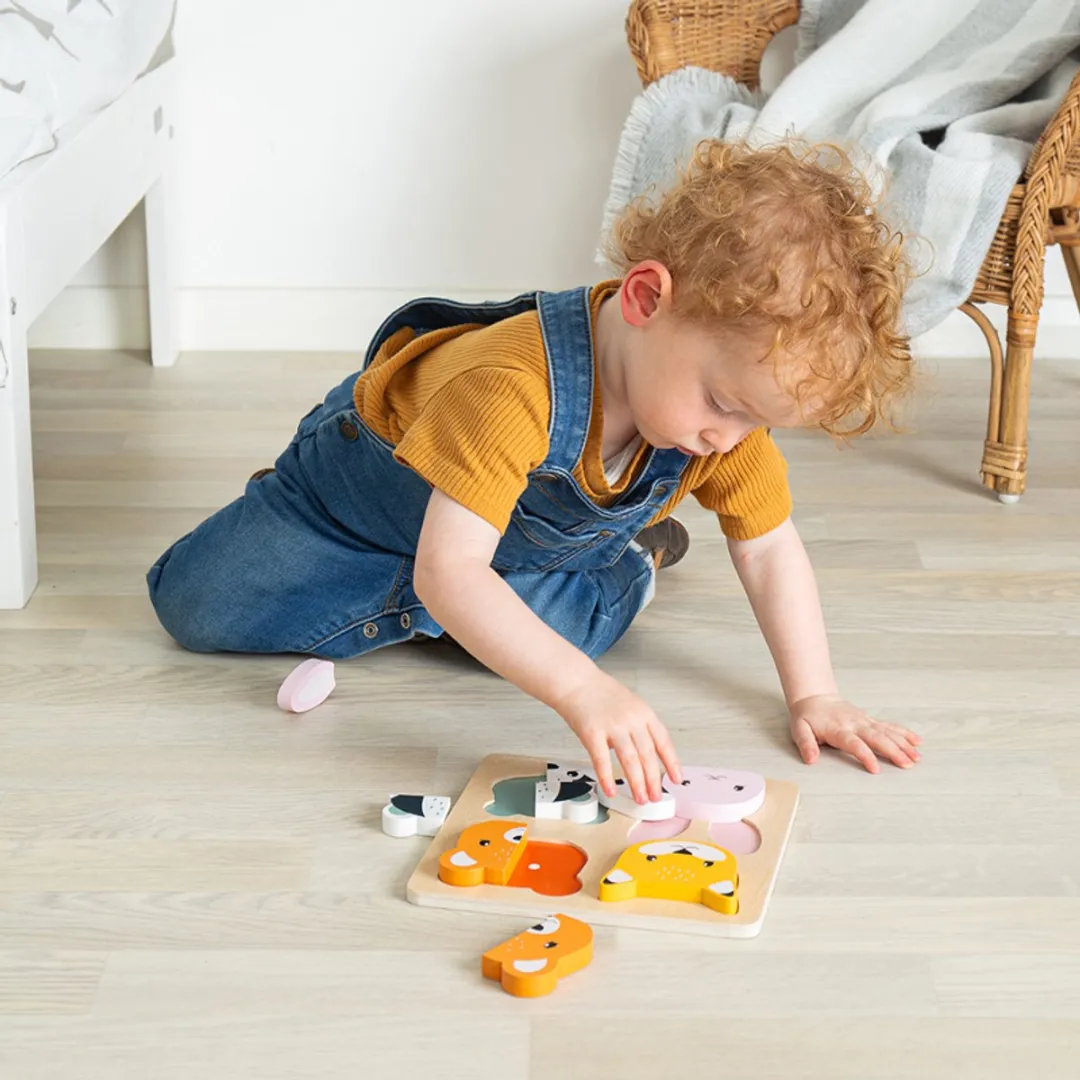 BIGJIGS Houten Dieren Puzzel 1000 Stuks - Multicolor