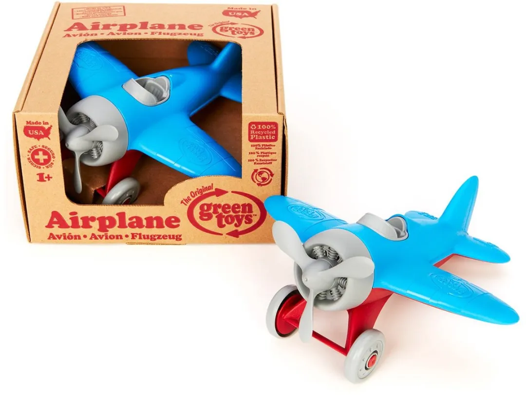 Green Toys Blauw Vliegtuig GTAIRB1027