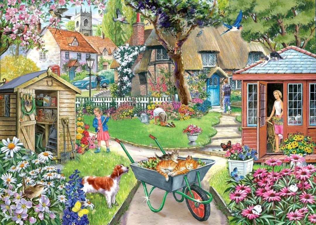 House Of Puzzles Bloomin Lovely Legpuzzel 500 Stuks