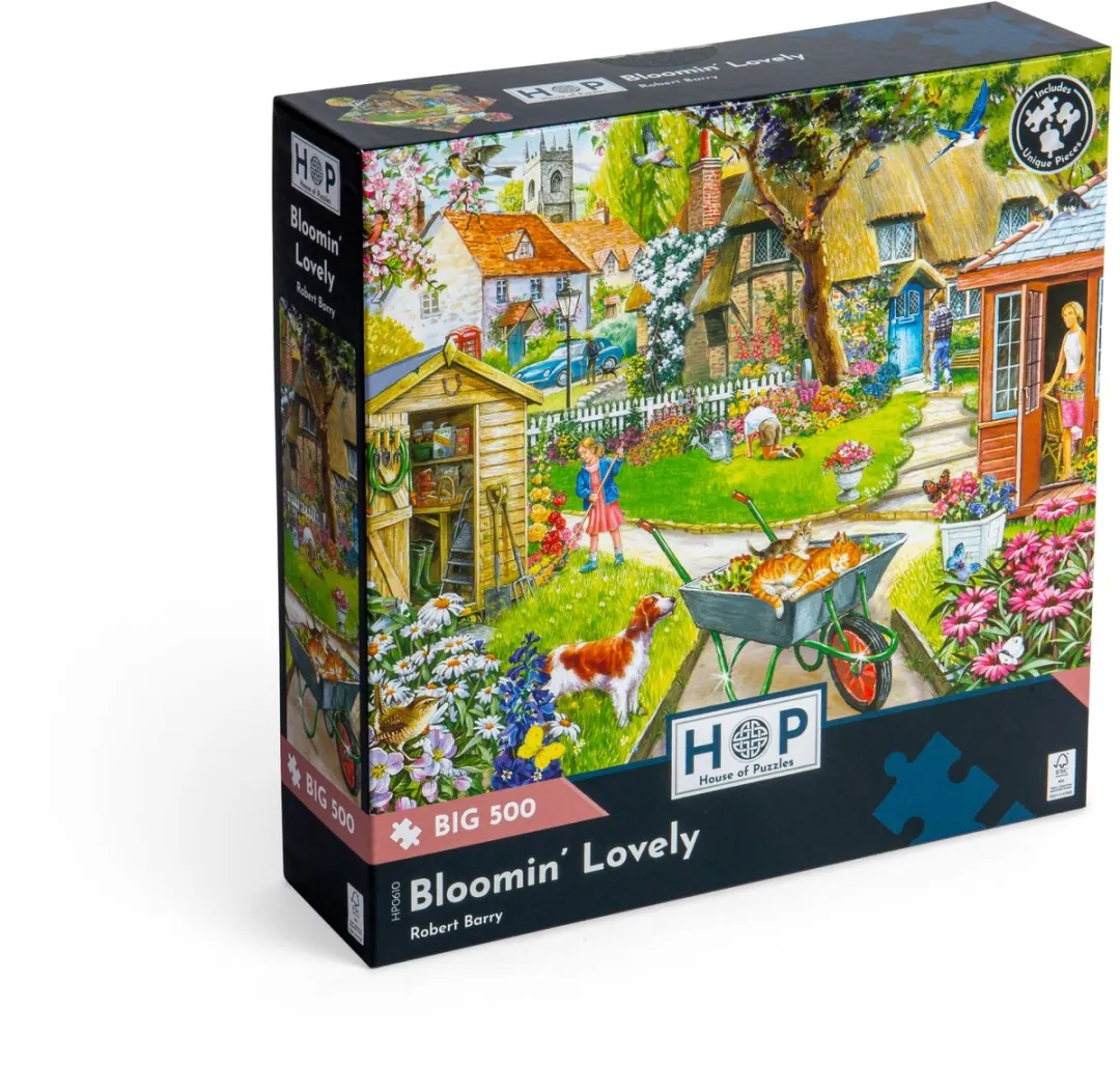 House Of Puzzles Bloomin Lovely Legpuzzel 500 Stuks - Multicolor