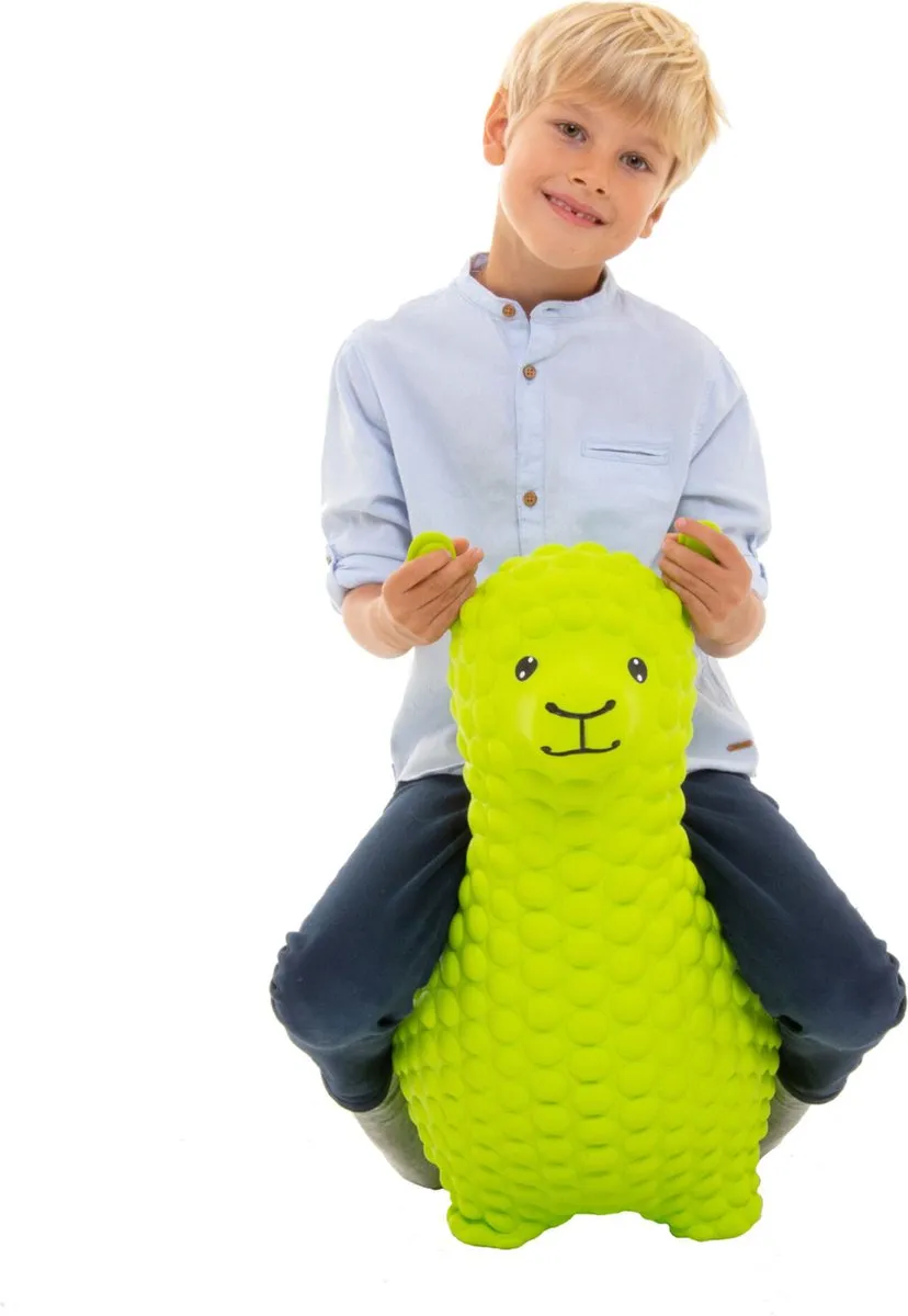 JUMPY Alpaca skippy - Speelgoed skippybal voor kinderen - 12 maanden+ - 100 kg