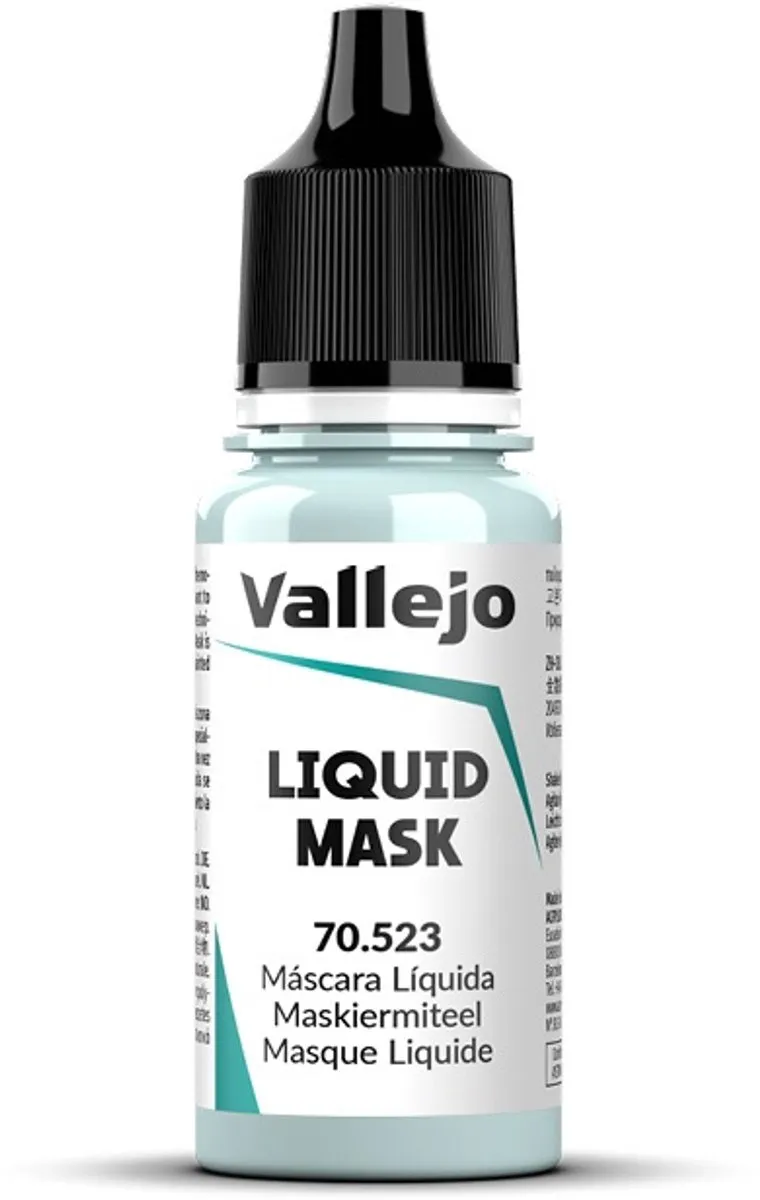 Vallejo Hobbyverf Liquid Mask 70523 - 17ml - Multi