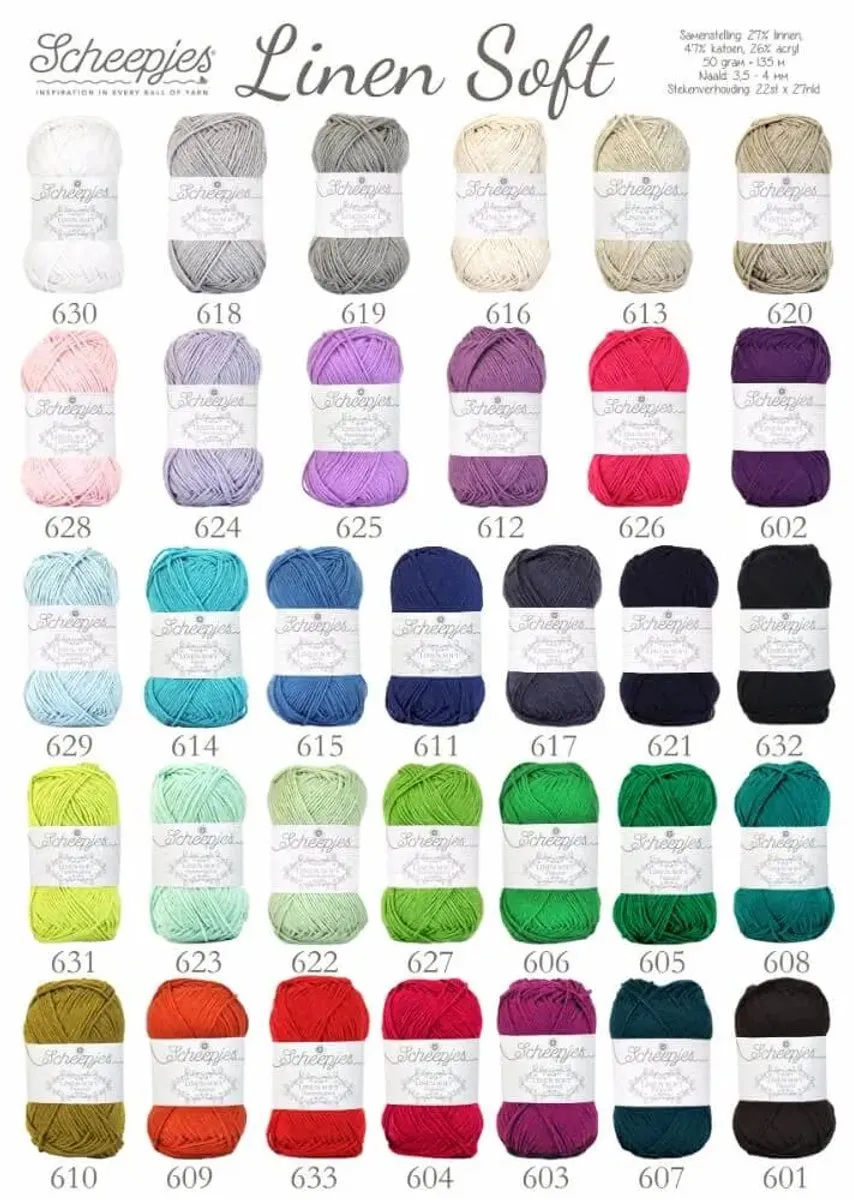 Scheepjes Linen Soft 50g - Groen