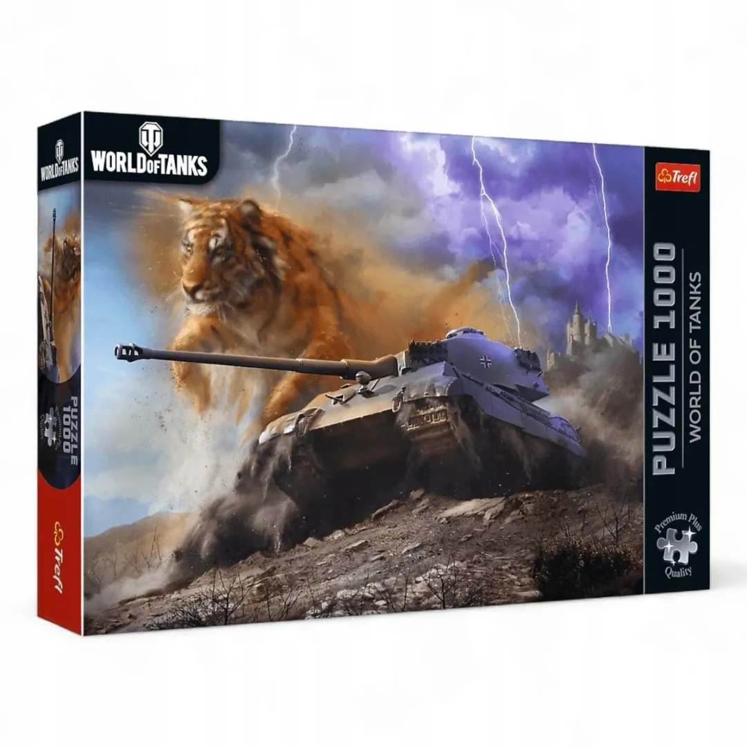 Trefl Puzzel World of Tanks Tygrys II 1000 Stuks