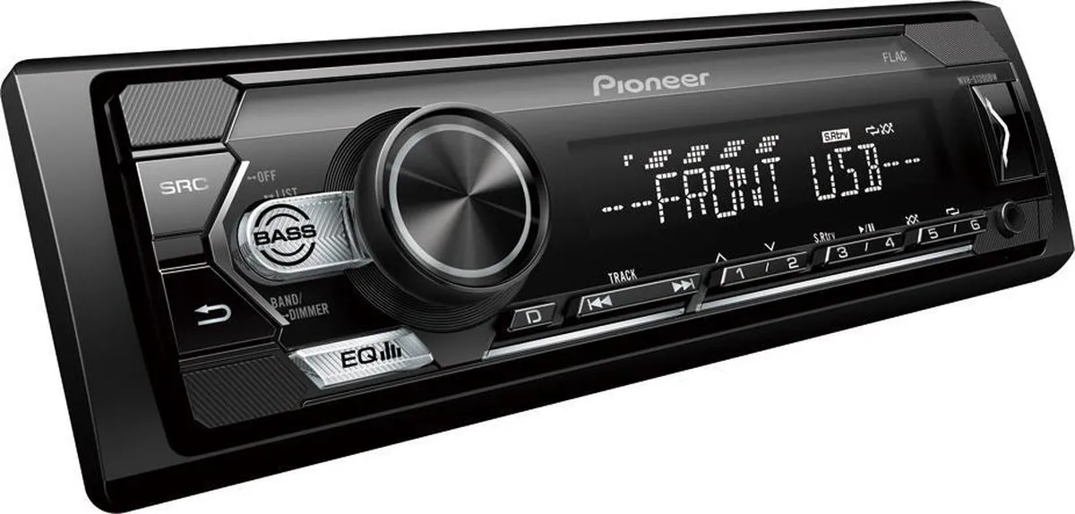 Pioneer MVH-S120UBW Autoradio - 4x50W - Zwart