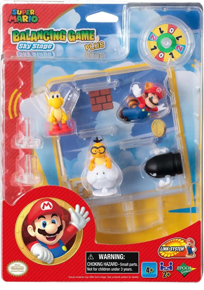 Epoch Games Super Mario Evenwichtsspel Sky Stage - 4 Spelers
