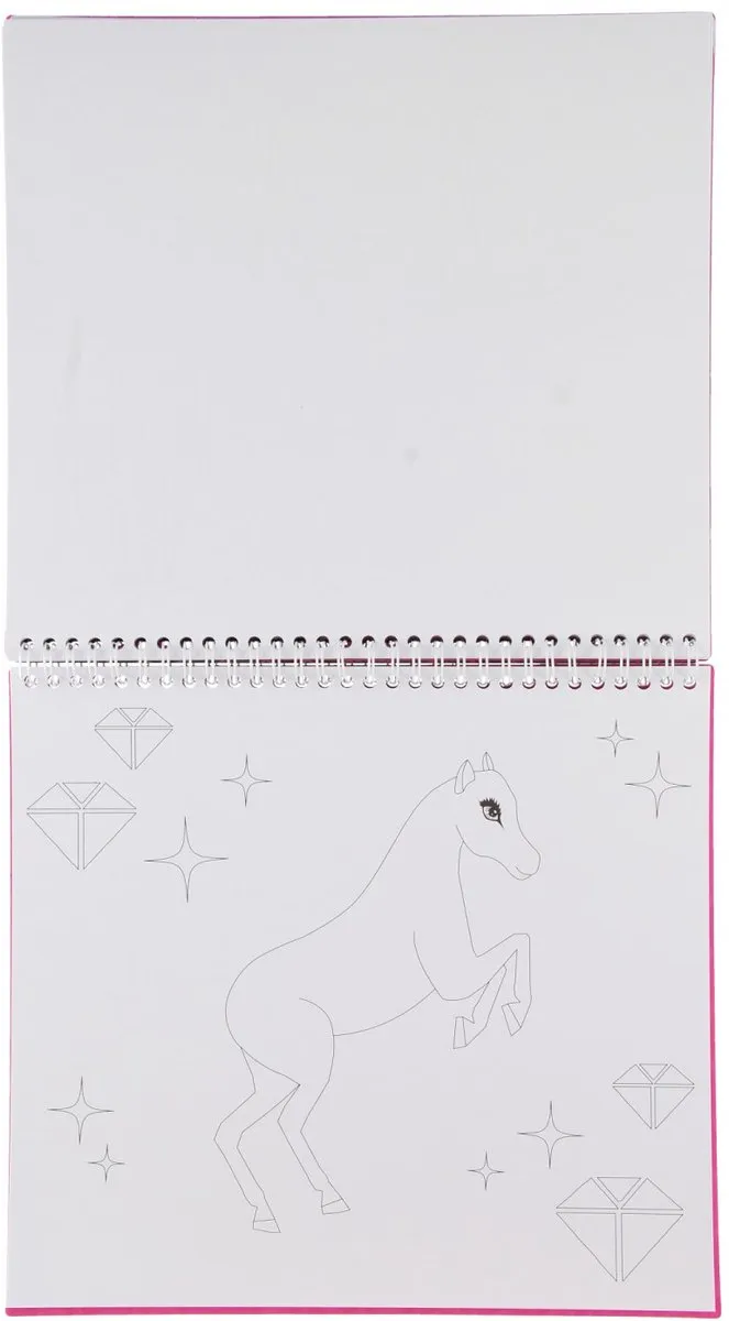 Toi-Toys Design Je Eigen Pony Schetsboek - Multicolor
