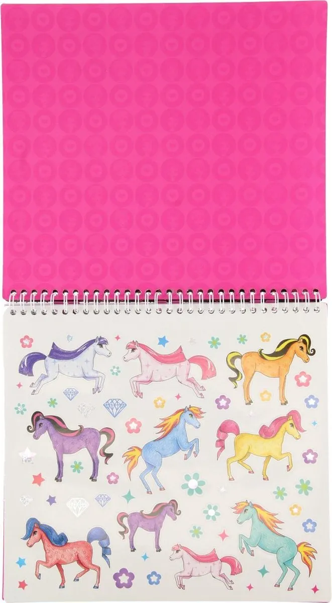 Toi-Toys Design Je Eigen Pony Schetsboek - Multicolor