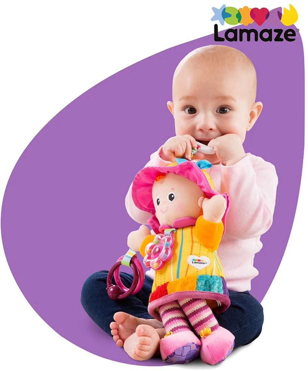 Lamaze Mijn Vriendin Emily Knuffel - Meerdere kleuren - afbeelding 6 van 6