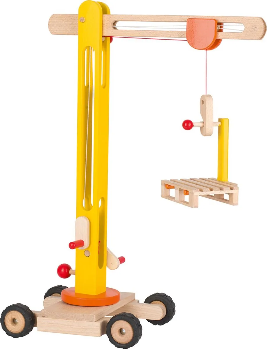 Goki Mobiele Kraan 55975 - Geel