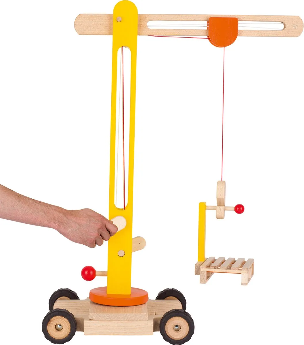 Goki Mobiele Kraan 55975 - Geel
