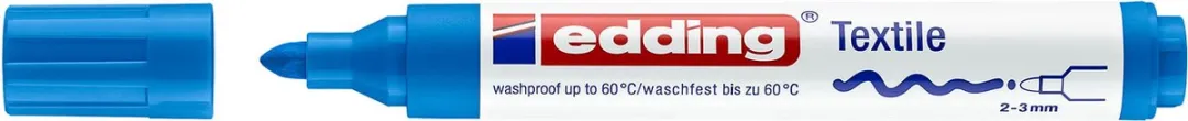 edding 4500 Textielmarker - Lichtblauw