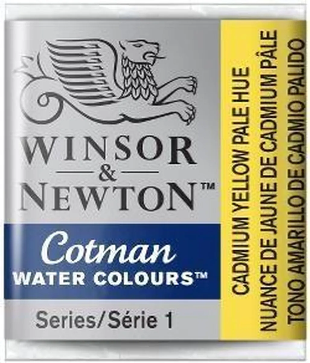 Winsor & Newton Cotman Aquarelverf Cadmium Yellow Pale Hue - Geel