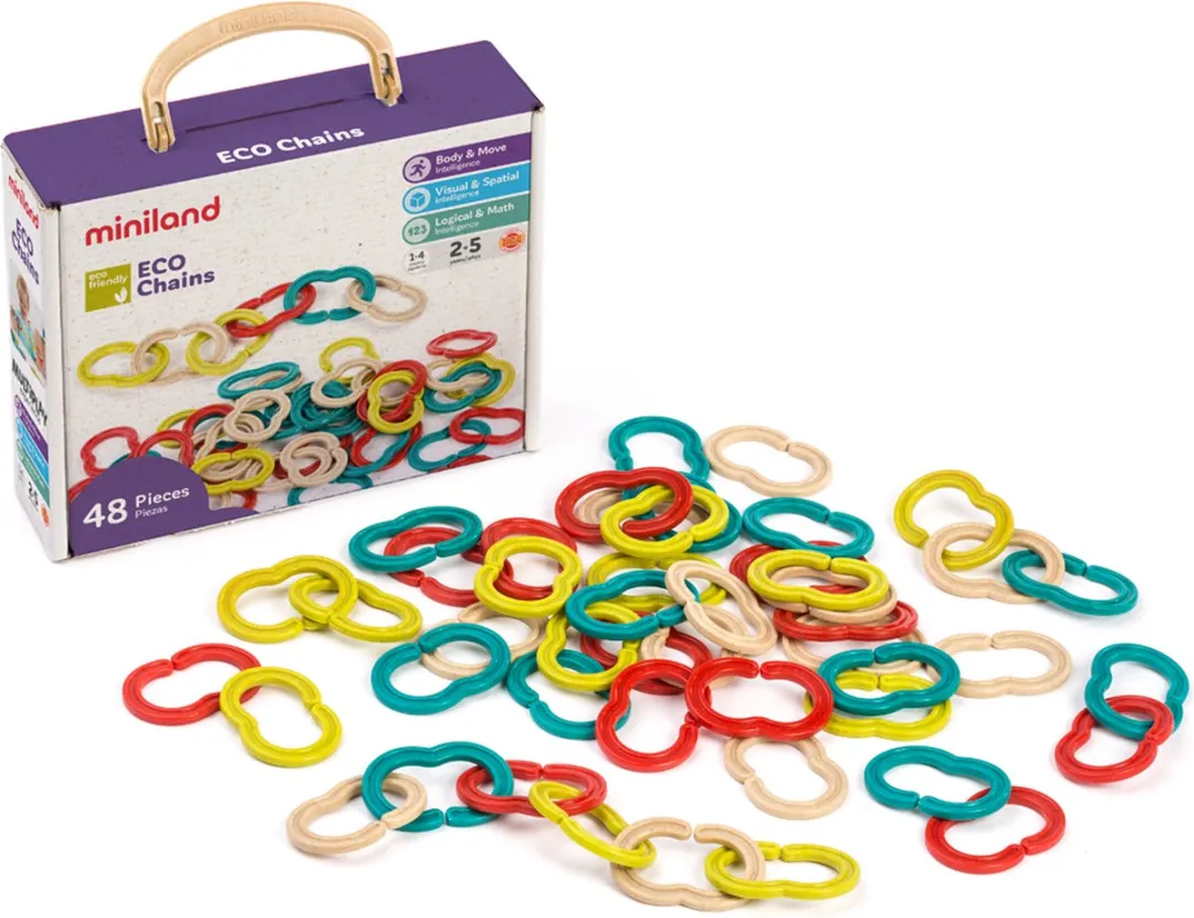 Miniland Mijn Eerste Ketting Print