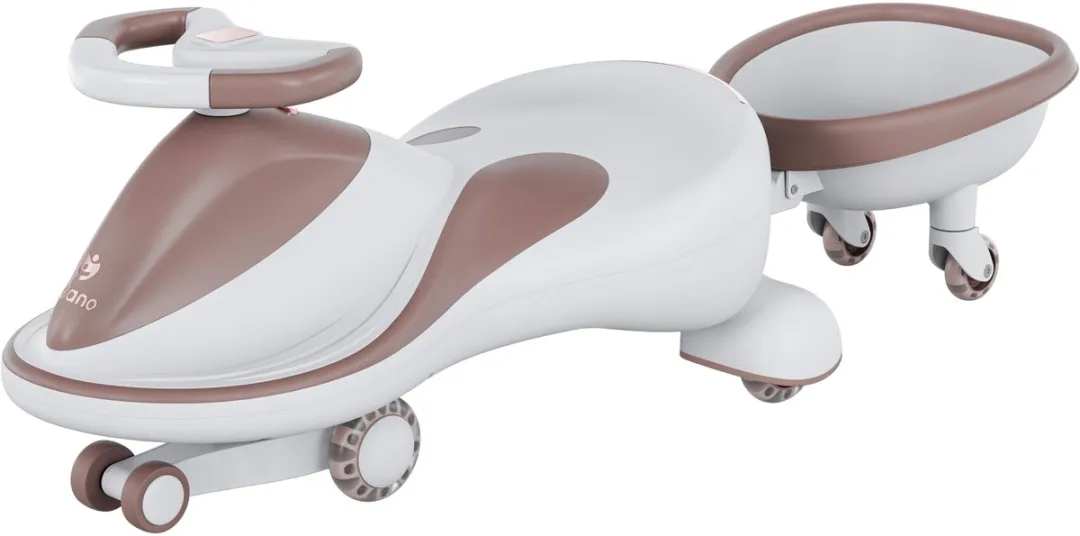 Tulano Wiggle Car Focus 55 Loopauto - Grijs