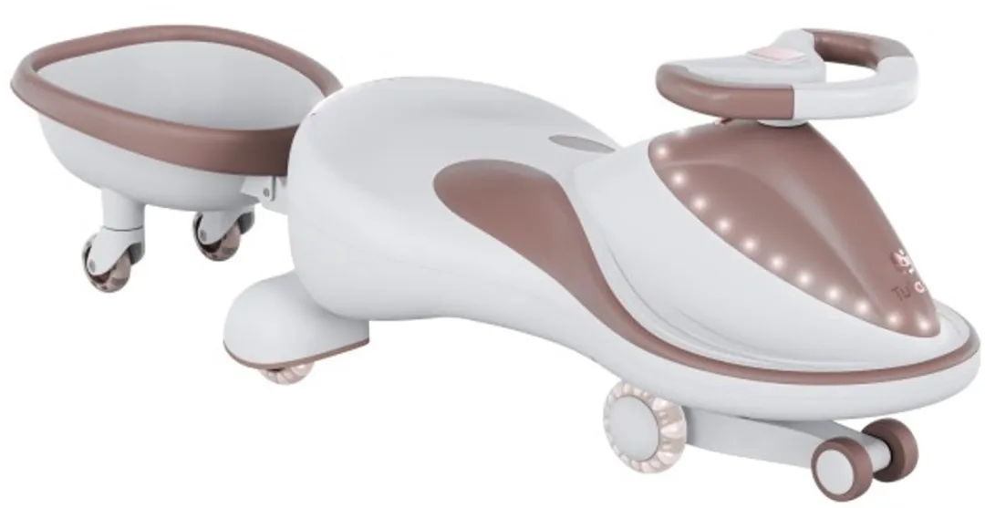 Tulano Wiggle Car Focus 55 Loopauto - Grijs