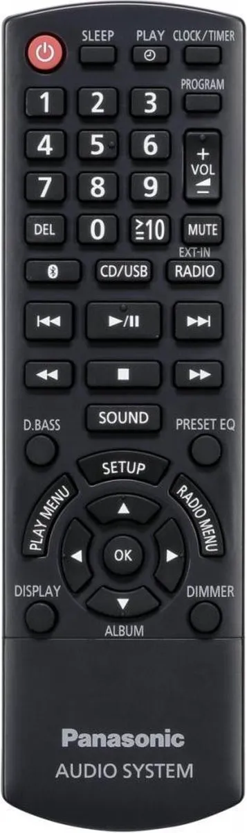 Panasonic SC-PMX94 Home Audio Minisysteem 120W - Zwart
