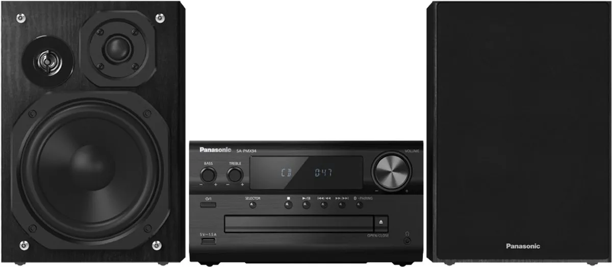 Panasonic SC-PMX94 Home Audio Minisysteem 120W - Zwart