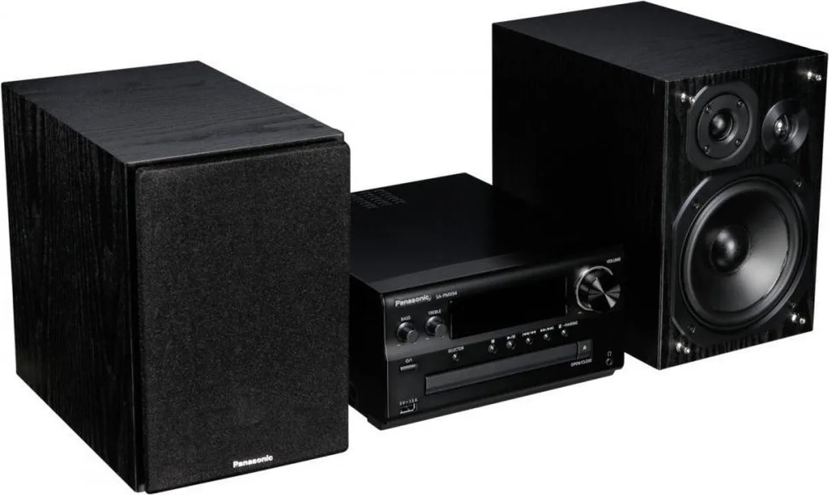 Panasonic SC-PMX94 Home Audio Minisysteem 120W - Zwart