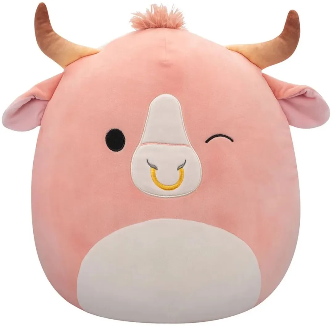 Squishmallows Caedyn Plush - 40cm Roze Met Vlekken