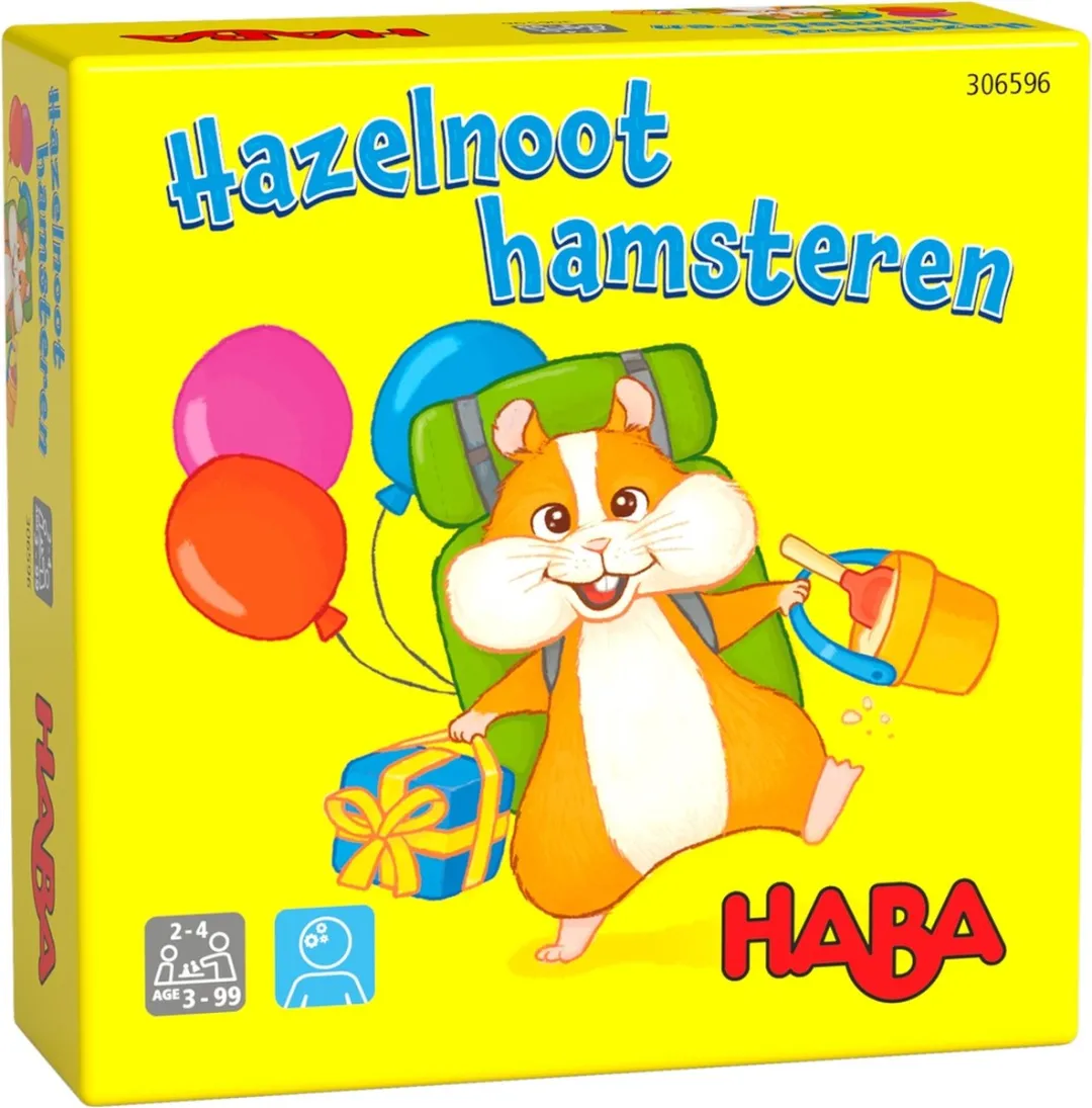 Haba Hazelnoot Hamsteren Bordspel - 2-4 Spelers