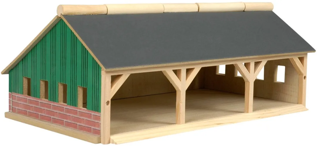 Kids Globe Landbouwloods 3-vaks 1:87 - Speelfiguur - Kleurenmix