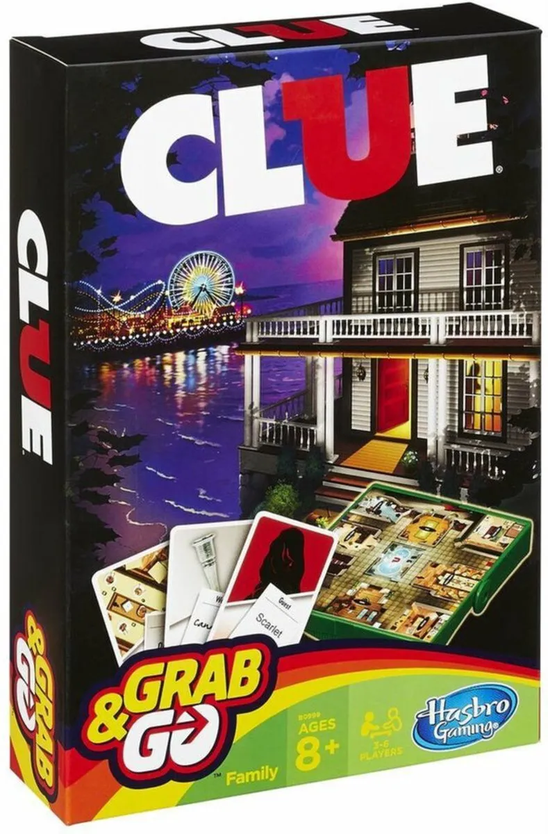 Hasbro Cluedo Grab And Go NL - Bordspel
