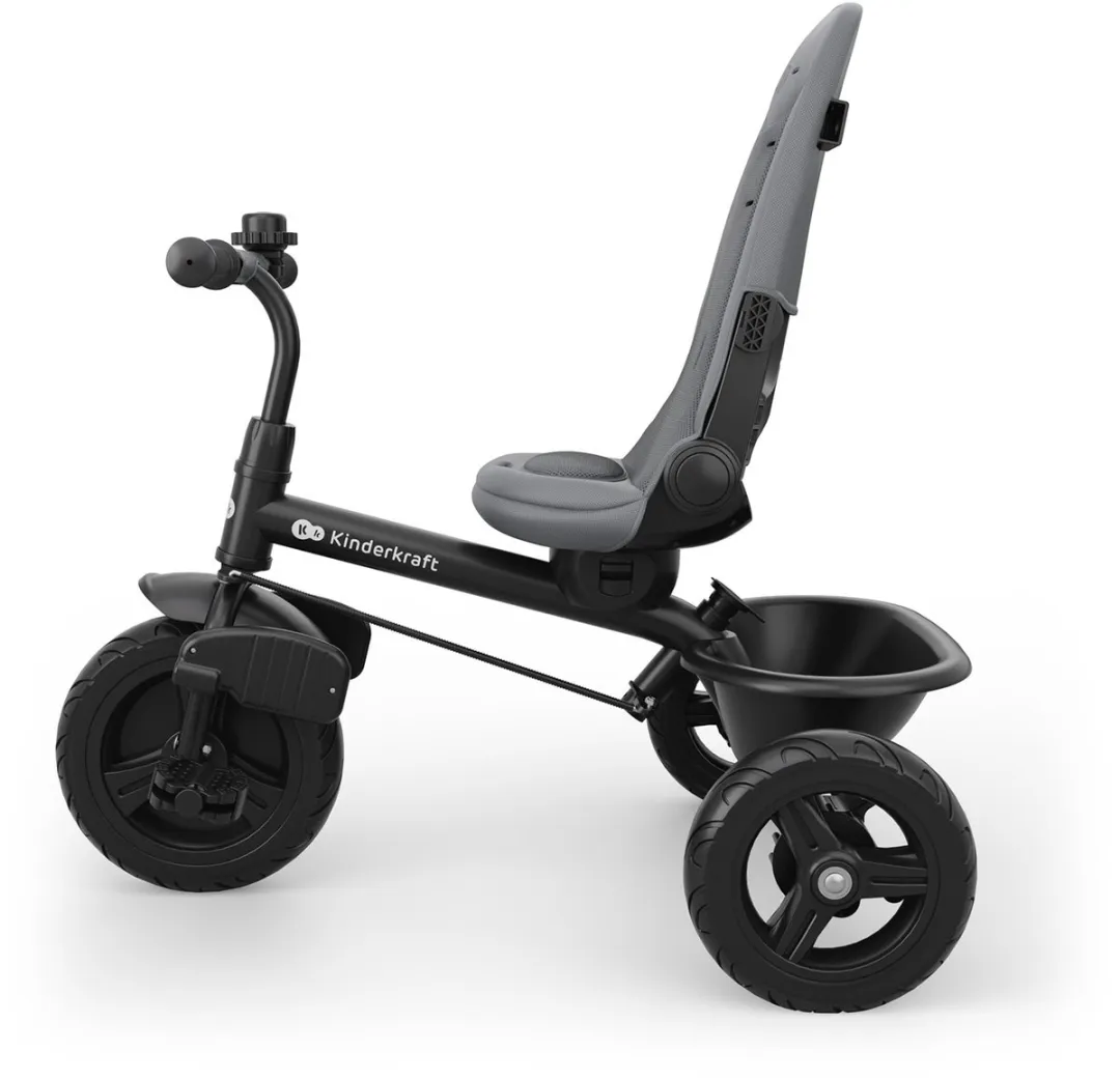 KinderKraft Aston 2 Plus Driewieler - Grijs