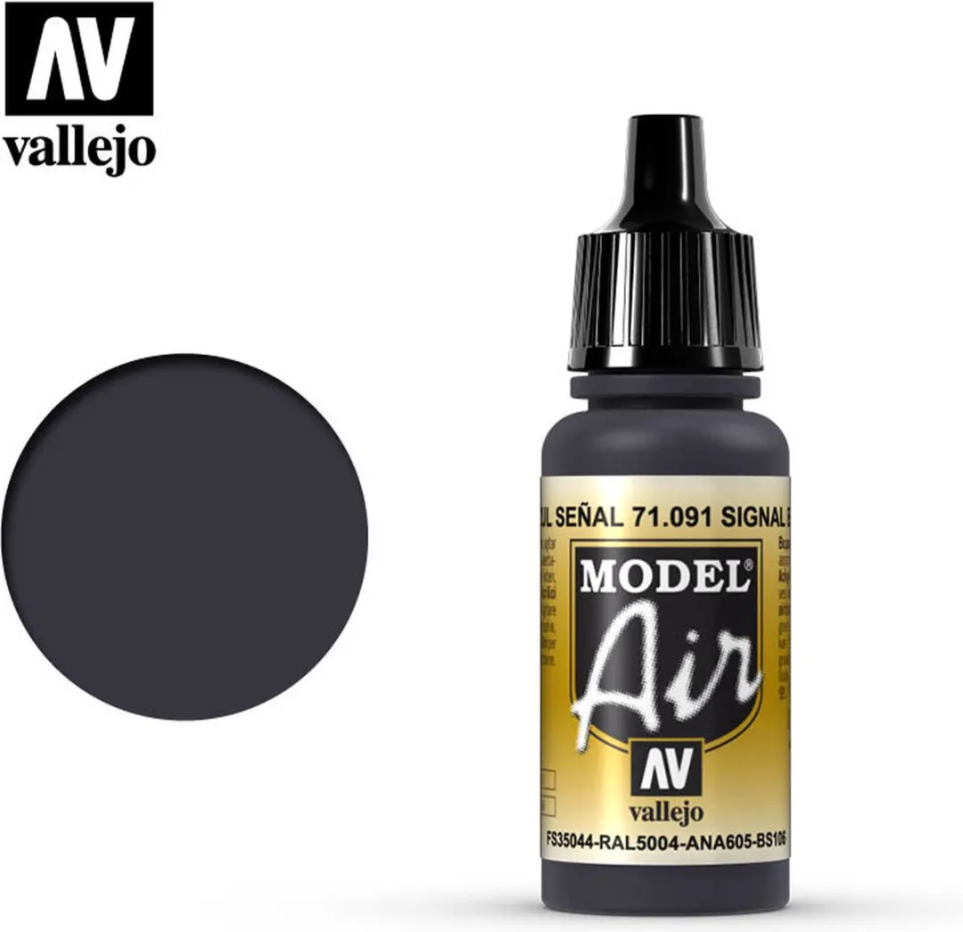 Vallejo Model Air Signal Blue Acrylverf 17ml