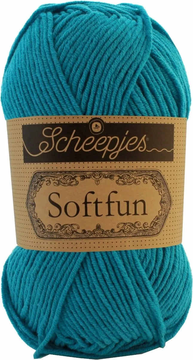 Scheepjes Softfun 2614 Turqoise