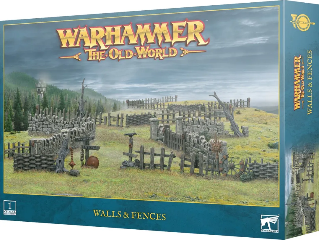 Games Workshop Old World Walls and Fences 22 Onderdelen