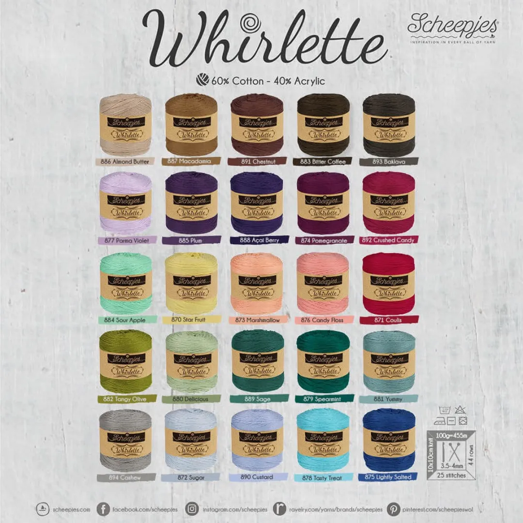 Scheepjes Whirlette 895 Toffee Wol
