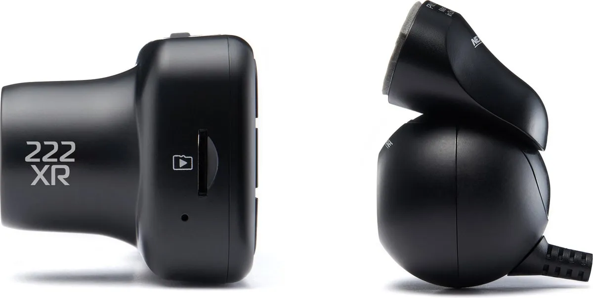 Nextbase 222XRWC Dashcam - Front 1080p + Rear 720p - Zwart