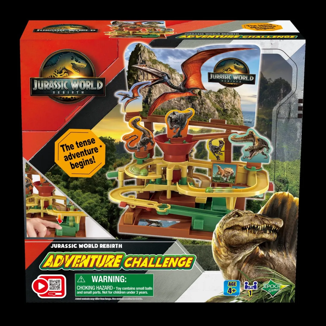 Epoch Games Jurassic World Adventure Game Movie 7515