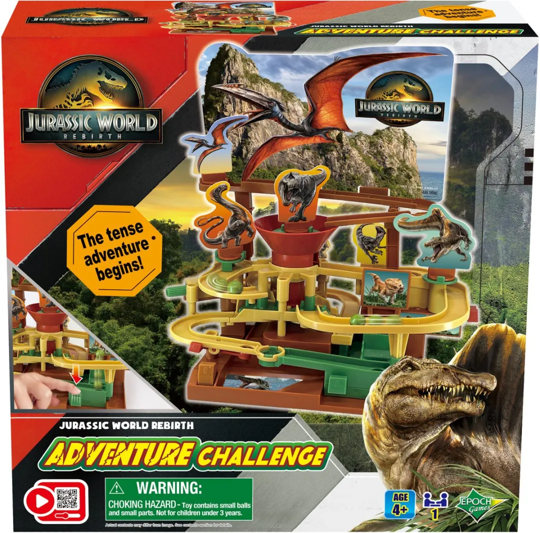 Epoch Games Jurassic World Adventure Game Movie 7515