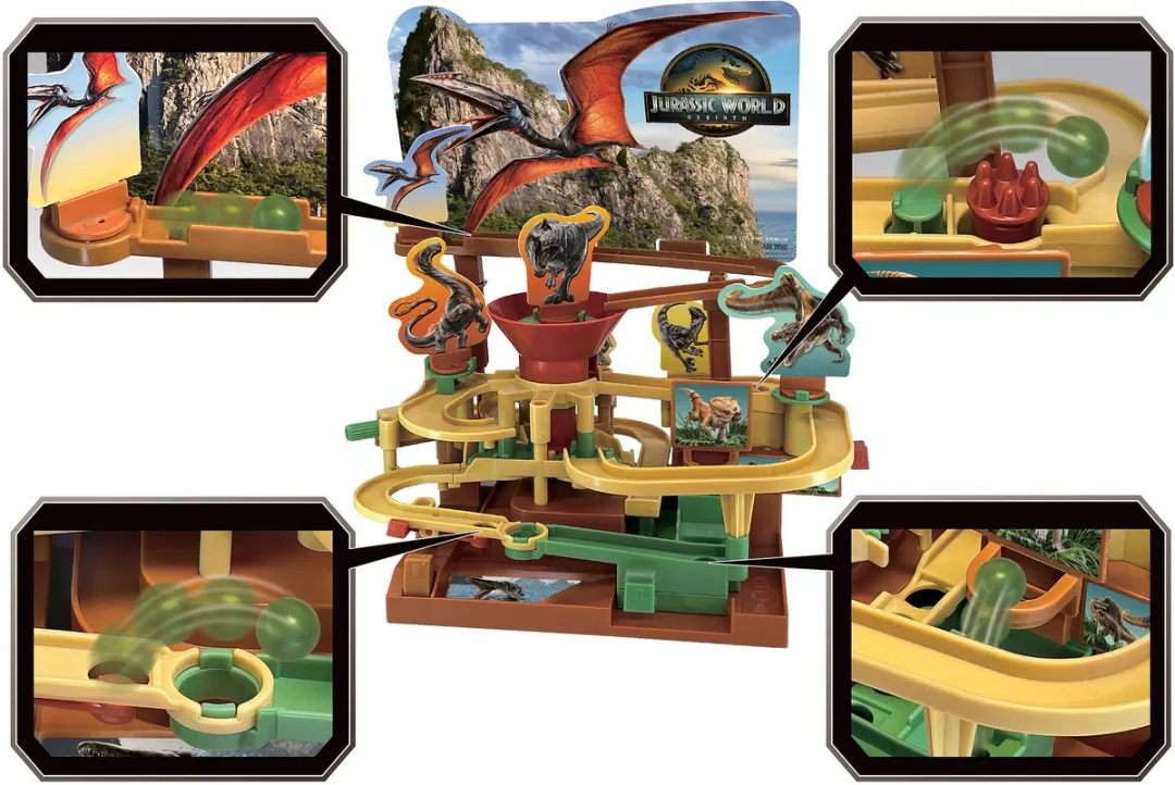 Epoch Games Jurassic World Adventure Game Movie 7515