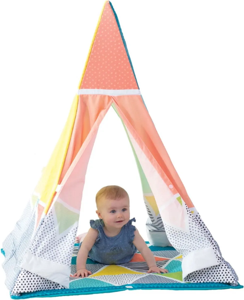 Infantino Large Teepee Gym BK-216143 - Multicolor