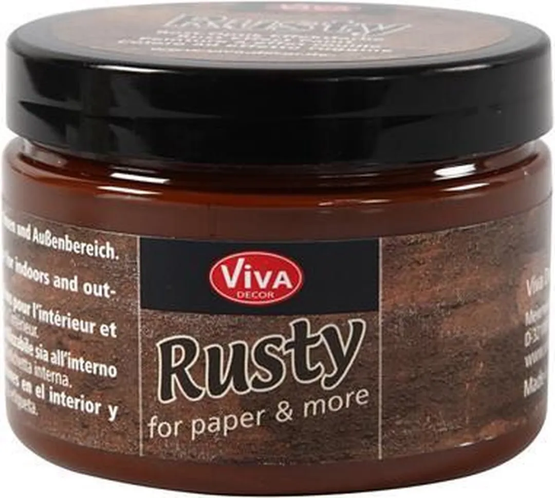 Decoratieverf - Rusty - Roest Effect Verf - Viva Decor - 150ml
