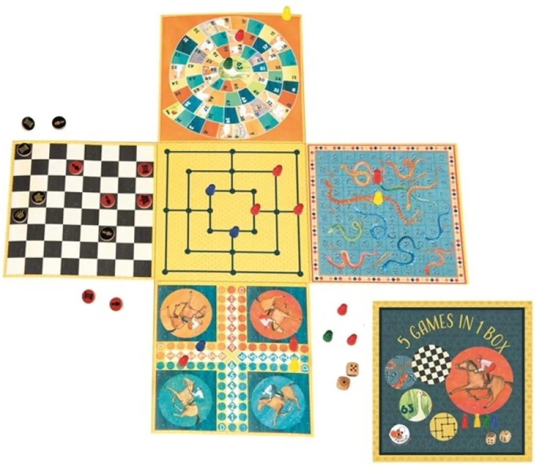 Egmont Toys 5 Spellen in 1 Doos ET571005